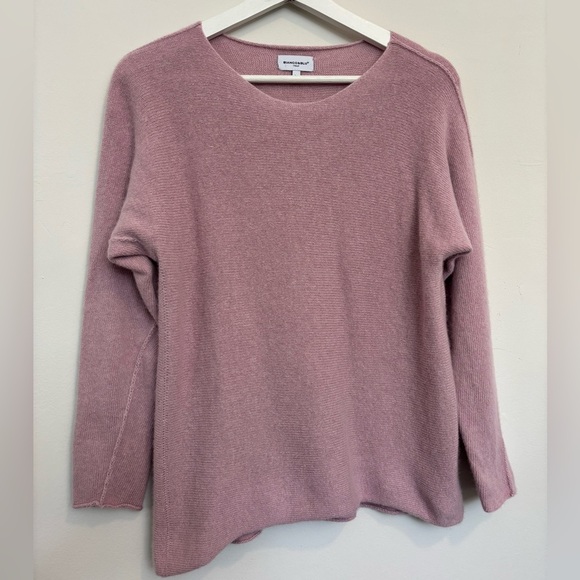 Bianco&Blu Women's Soft Pink Cashmere & Wool Sweater - Picture 1 of 8